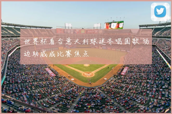 世界杯看台意大利球迷齐唱国歌 场边助威成比赛焦点